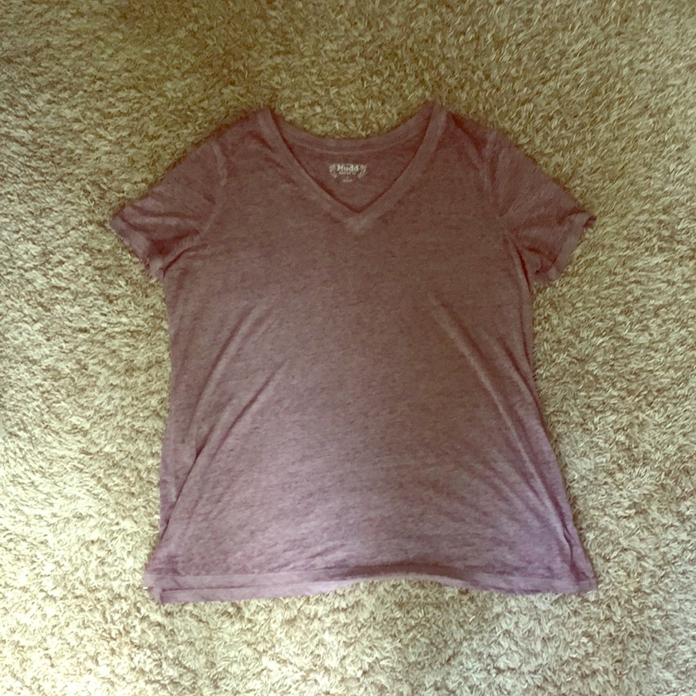 Purple tee